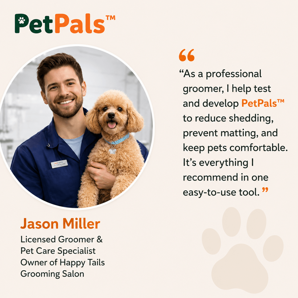 PetPals™ Deshedding Brush